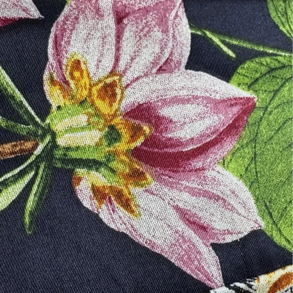 NEW 3pc Christian Lacroix KING Duvet Cover Shams Set Cotton Garden Floral
